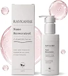 Sabonete Facial Antioleosidade Anti-idade - Limpa, hidrata e acalma sem agredir a pele - com Nano Resveratrol + Extrato de Rosa Mosqueta, Uva e Romã Vegano- Ravkahre