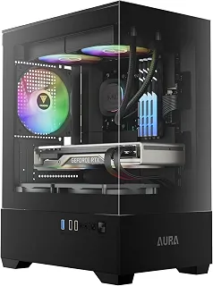 PC Gamer AURA Ryzen 7 5700G, Placa-Mãe A520M, 16GB DDR4 3200MHz, SSD 480GB, Fonte 600W 80 Plus, Gabinete com 3 fans ARGB