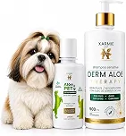 Kit Dermatite e Alergia Pet Alívio da Coceira, Vermelhidão e Irritação da Pele Aloe Pet | Derm Aloe