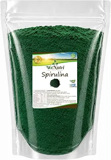 Spirulina em Pó Premium 500g Wenutri