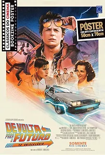 De Volta para o Futuro - Aniversário de 40 anos - Superpôster Clássicos do Cinema