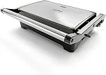 Britânia Grill e Sanduicheira 2 em 1 c/Abertura 180º BGR28A 220V Metal e Plástico