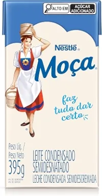 Leite Condensado MOÇA Tetra Pak 395g
