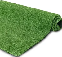 Grama Sintética Artificial Decorativa | 2.00 x 1.00 Metros 12mm | Com proteção UV e Anti-Fungo | Com Drenagem Para Pets | Cor Verde