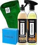Kit Limpa Hidrata Revitaliza Couro Higicouro Hidracouro 500ml Vonixx | Produtos Para Limpeza de Couro em Geral Banco Bolsa Sapato Jaqueta