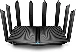 TP-Link Roteador AX6000 Wi-Fi 6 (Archer AX80) – Banda dupla, porta WAN/LAN de 2,5 Gbps, transmissão de 8K, roteador de Internet sem fio com OneMesh e modo AP, cobertura de longo alcance, WPA3,