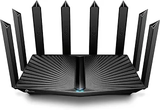 TP-Link Roteador AX6000 Wi-Fi 6 (Archer AX80) – Banda dupla, porta WAN/LAN de 2,5 Gbps, transmissão de 8K, roteador de Internet sem fio com OneMesh e modo AP, cobertura de longo alcance, WPA3,