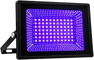 Refletor LED UV Luz Negra 200W IP66 Bivolt 127V/220V