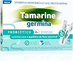 Probiótico Germina 2BI Tamarine Sem Sabor 10 Frascos de 5ml – Suplementação Alimentar – Manutenção do Equilíbrio Digestivo – Sem Açúcar e Sem Glúten – Uso Adulto e Infantil