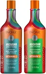 Inoar, Kit #Bombar Super Vitaminas – Shampoo e Condicionador Para Crescimento Acelerado, Fortalecimento Capilar, Redução da Queda e Brilho Intenso, 2x1L