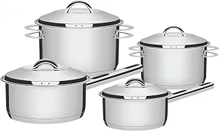 Jogo de Panelas com Fundo Triplo, Tramontina, Solar 65510760, Inox