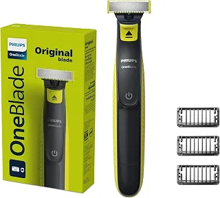 Philips OneBlade Barbeador e Aparador Elétrico: Raspa, Apara e Contorna