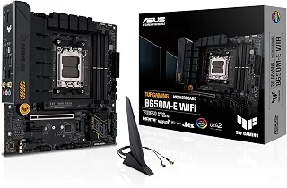 Placa Mãe Asus TUF Gaming B650M-E WIFI, Chipset B650, AMD AM5, mATX, DDR5, 90MB1FV0-M0EAY0