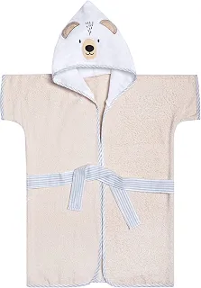 Papi Textil Roupão Felpudo Papi Friends C/Capuz Bord. De 1 A 4 Anos Contem 01 Un