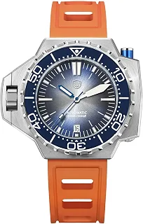 Relógio masculino de mergulho automático WD1968, relógio de cristal de safira resistente à água 300 m, moldura de cerâmica completa Lume BGW9, luminoso, aço inoxidável 316L com pulseira de