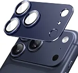 JETech Protetor de Lente da Câmera para iPhone 17 Pro, Azul-intenso