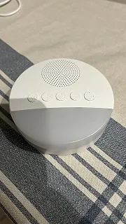Aparelho de Ruído Branco Para Bebê e Adutos, Máquina de Som Para Dormir, Sons Relaxantes, Som de Útero, Timer 15/30/60 min, Luz Noturna e USB