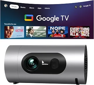 Projetor Bettdow AC1093pro, support Full HD 1080p, Google TV Bluetooth