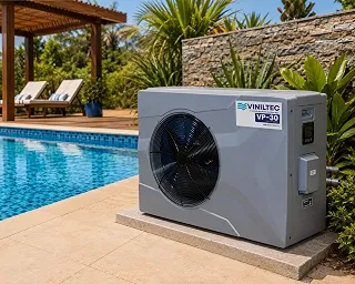 Trocador De Calor Aquecedor Piscina Vp-30 Full Inverter 30m by Br