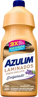 Limpador de Pisos Laminados Azulim, Lavanda, 750ml
