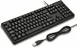 Teclado com Fio USB ABNT2 para PC e Notebook – Digitação Silenciosa, Conforto Ergonômico, Perfil Slim, Teclas Macias, Plug & Play, Alta Durabilidade, Ideal para Escritório, Estudos e Uso Diário