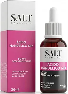 Sérum 10% Ácido Mandélico + 5% Ácido Kójico + 1% Alpha Arbutin - Salt Cosmetics