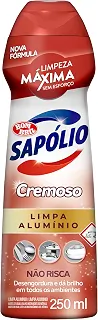 SAPÓLIO RADIUM LIMPA ALUMÍNIO 12/250ML, Sapólio