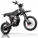 GT54 Pro Bicicleta Elétrica Dirt para Adultos e Adolescentes, Torque 338Nm 60V 64km/h, Pneus Moto 14'/12', Ebike Todo Terreno 3000W Certificada UL2849