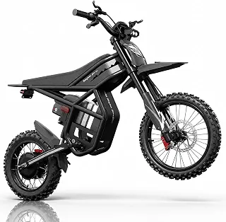 GT54 Pro Bicicleta Elétrica Dirt para Adultos e Adolescentes, Torque 338Nm 60V 64km/h, Pneus Moto 14'/12', Ebike Todo Terreno 3000W Certificada UL2849
