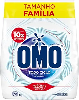 Lava-Roupas em Pó Omo Todo Ciclo, Tamanho Família, 4kg