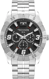 Relógio Prata Masculino Technos - 6P29ALB/1P