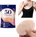 Kit 50 Adesivos Tapa Seio, Protetor De Mamilo Discreto Confortável