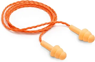 Protetor Auricular 3m Pomp Plus, Silicone, Laranja