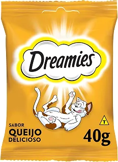 Dreamies Petisco Para Gatos Queijo Adultos 40G
