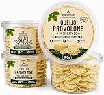 Queijo provolone desidratado temperado com ervas finas – Crocante, Saboroso e Prático – Naturallis