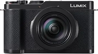 Câmera compacta premium LUMIX L10 com lente de zoom Leica DC Vario SUMMILUX F1.7-2.8 de 24-75 mm, 20,4 MP, pouca luz, rastreamento AI, visor OLED, LUT em tempo real, corpo de metal, transporte diário