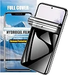 LOOKSEVEN Pacote com 2 películas de hidrogel de privacidade para Samsung