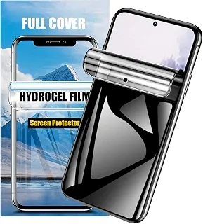 LOOKSEVEN Pacote com 2 películas de hidrogel de privacidade para Samsung