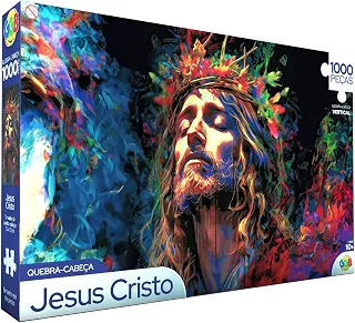 GGB Quebra-Cabeça Jesus Cristo 1000 Peças