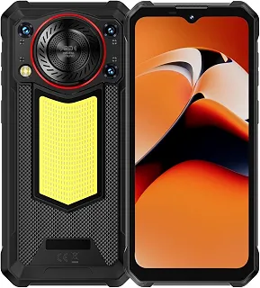 WP53 Celular Robusto 4G 256GB 24GB RAM 11000mAh Preto