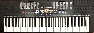 Teclado Musical Profissional 61 Teclas LCD Timbres e Ritmos