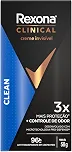 Rexona Clinical Antitranspirante Creme Clean 58g