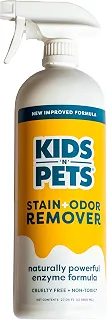 KIDS 'N' PETS Removedor instantâneo de manchas e odores para todos os fins elimina permanentemente xixi de cachorro, urina de gato, outros cheiros, manchas de carpete de casa, sofá, móveis, colchão