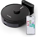 Aspirador de Pó Robô Velds, 3 em 1 - Varre Aspira Passa Pano, Mapeamento Via App, Sensor Antiqueda, Limpeza Multi-superfície, Recarga Automática, Compatível com Alexa e Google, Bivolt