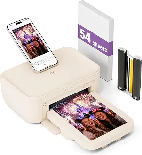 HPRT CP4100 Impressora fotográfica 4x6 para telefone, mini impressora