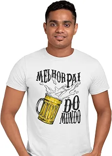 Camiseta Manga Curta - Melhor Pai do Mundo
