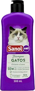 Shampoo para gatos, Sanol Dog, Sem aroma, 500ml