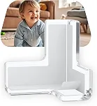Protetor de Quina para Bebê Silicone Transparente Flexível Kit 10 Peças