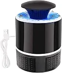 Armadilha Eletrônica Repelente de Mosquitos Dengue CASAMILU | Tecnologia Luz UV Silencioso Seguro Fácil de Limpar sem Produtos Químicos - Ideal para Ambientes Internos