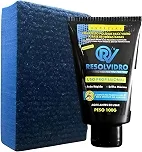 Kit de Descontaminação Resolvidro para Vidros, Removedor de Chuva Ácida e Manchas, Composto Polidor 100g + Taco Resoltak